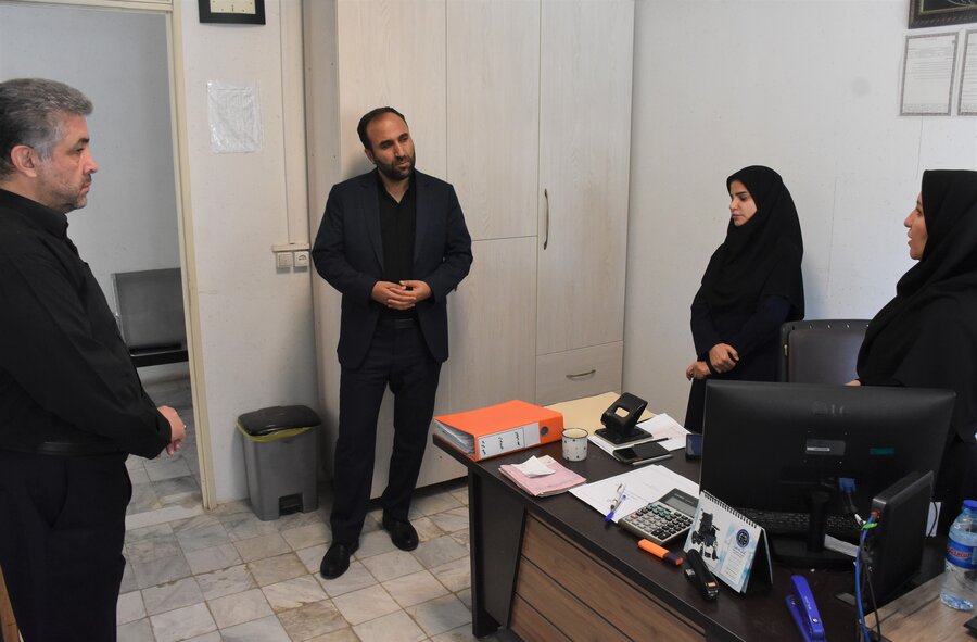 بازدید مدیرکل از معاونت توانبخشی و شیرخوارگاه