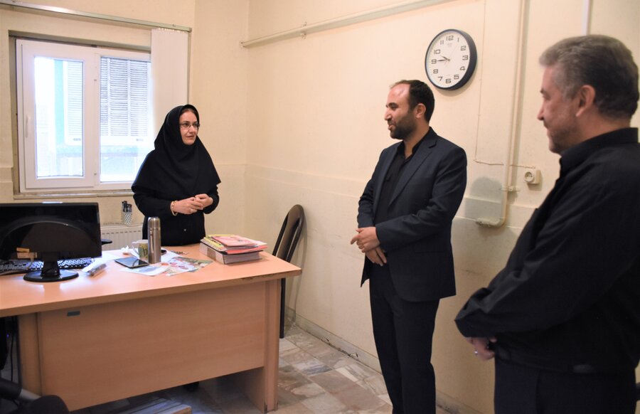 بازدید مدیرکل از معاونت توانبخشی و شیرخوارگاه