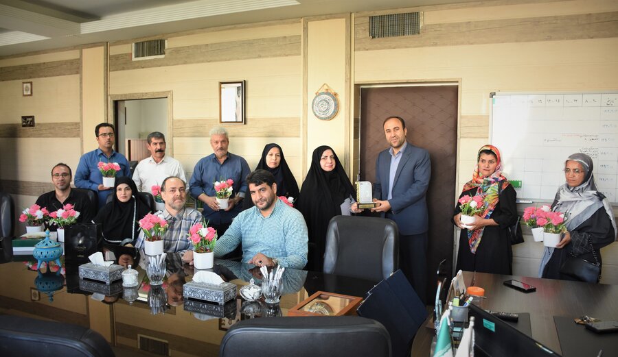 دیدار اعضای جدید جامعه معلولین با مدیرکل بهزیستی