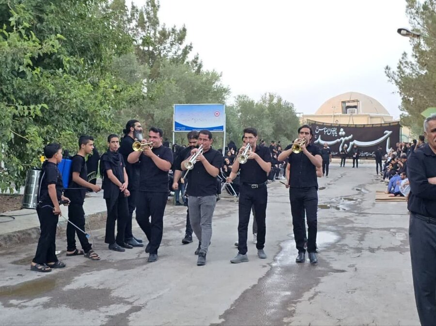 مدیر کل بهزیستی استان یزد در مراسم عزاداری مددجویان مؤسسه خیریۀ نگهداری معلولین ذهنی حضرت ابوالفضل (ع) شهرستان اردکان شرکت کرد. مدیر کل بهزیستی استان یزد در مراسم عزاداری مددجویان مؤسسه خیریۀ نگهداری معلولین ذهنی حضرت ابوالفضل (ع) شهرستان اردکان شرکت کرد.
