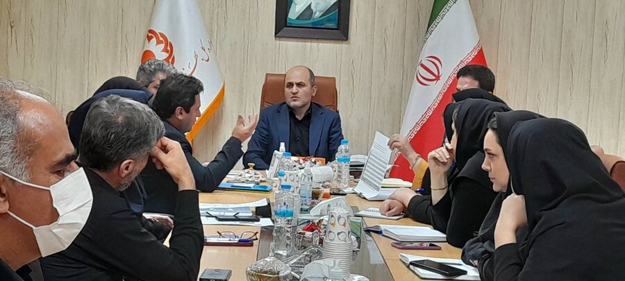 برگزاری جلسه هم اندیشی و بررسی چالش های اورژانس اجتماعی بهزیستی شهرستان رشت