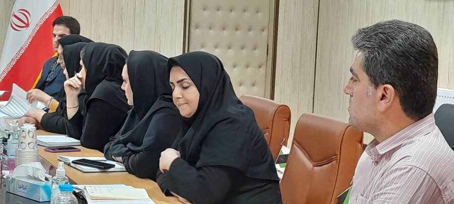 برگزاری جلسه هم اندیشی و بررسی چالش های اورژانس اجتماعی بهزیستی شهرستان رشت