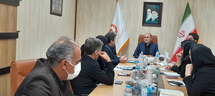 برگزاری جلسه هم اندیشی و بررسی چالش های اورژانس اجتماعی بهزیستی شهرستان رشت