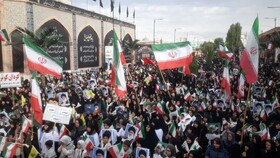 تجمع حماسی بانوان زینبی در اردبیل