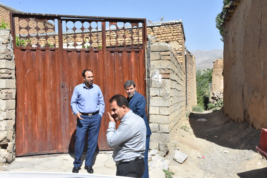 مسکن مددجویان - شهرستان صحنه