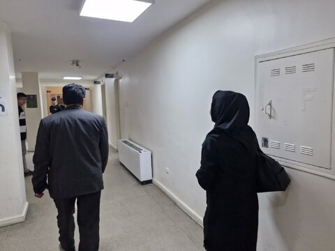 بازدید میدانی از بهزیستی کرج با هدف سنجش تاب‌آوری در بحران