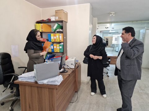 بازدید میدانی از بهزیستی کرج با هدف سنجش تاب‌آوری در بحران