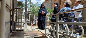 بازدید رئیس بهزیستی شاهین‌دژ از مناسب‌سازی منزل توانخواهان