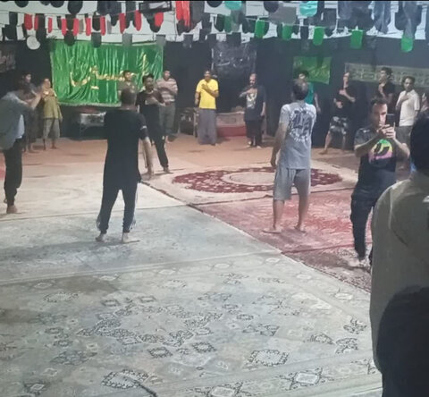 چهارباغ | برگزاری مراسم عزاداری امام حسین (ع) در مرکز ترک اعتیاد تحت نظارت بهزیستی چهارباغ