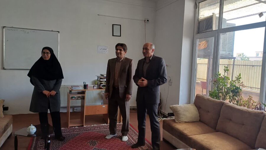 بازدید مسئولان بهزیستی از موسسه خیریه "آسوی زانیاران"