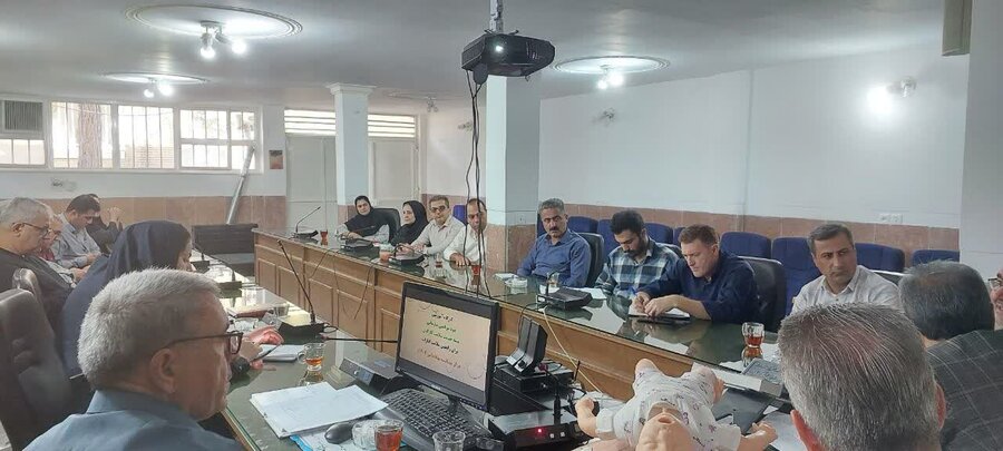 برگزاری کارگاه آموزشی «استقرار و اجرای الزامات برنامه خود مراقبتی سازمانی» در مهاباد