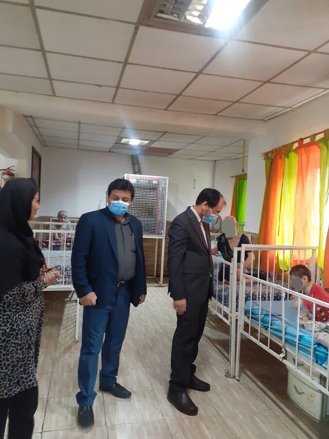 بازدید معاون دادستان گیلان از مراکز تحت نظارت بهزیستی رشت