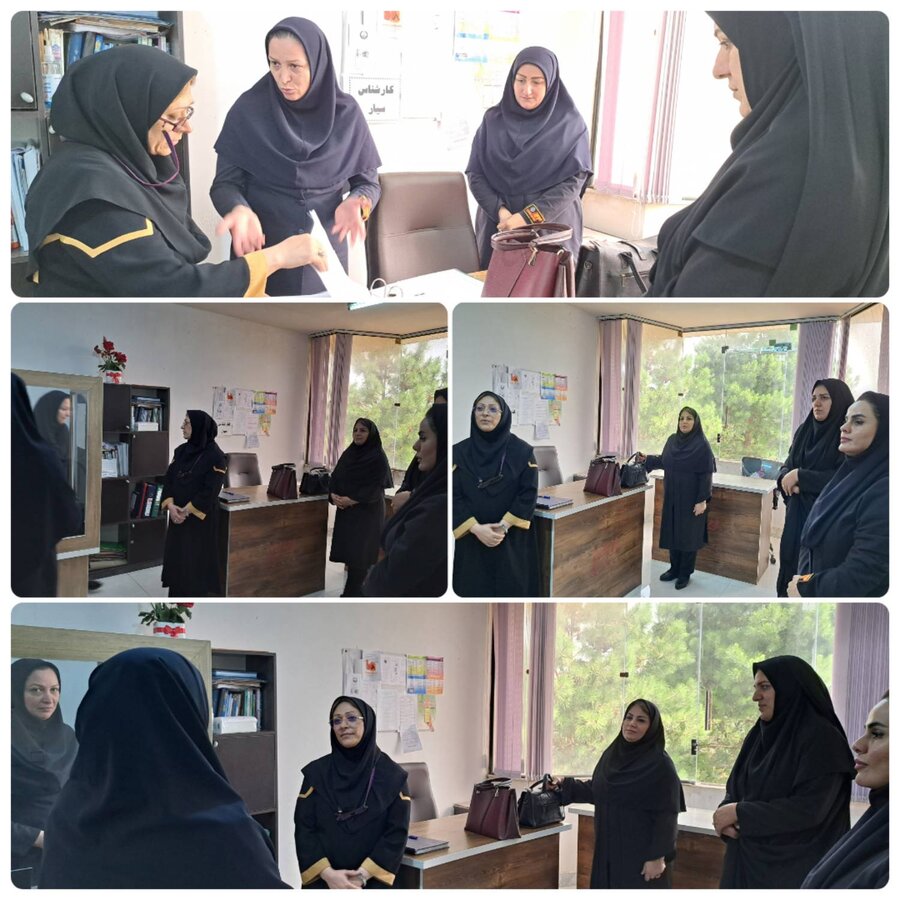 بازدید معاون سلامت اجتماعی بهزیستی گیلان از مرکز اورژانس اجتماعی ۱۲۳ شهرستان رودسر