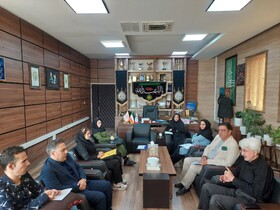 جلسه ی مدیر کل بهزیستی فارس با نمایندگان افراد دارای معلولیت شهرستان کوه چنار