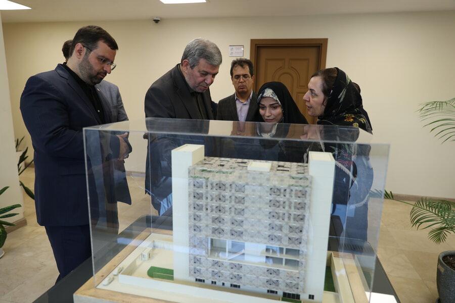 بازدید رئیس سازمان بهزیستی کشور از مرکز امید فردا