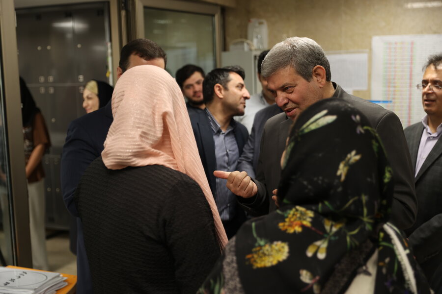 بازدید رئیس سازمان بهزیستی کشور از مرکز امید فردا