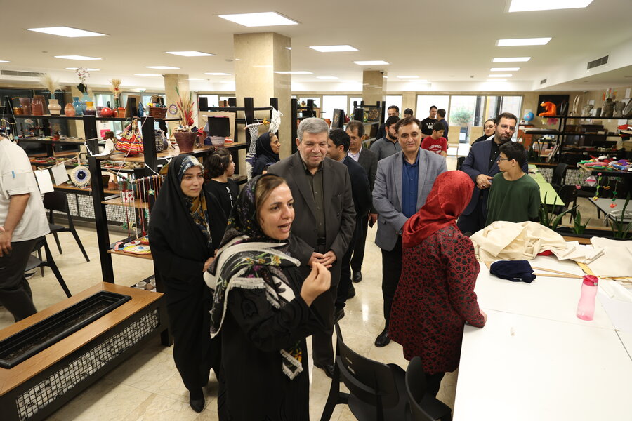 بازدید رئیس سازمان بهزیستی کشور از مرکز امید فردا