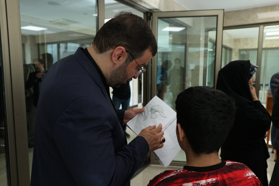 بازدید رئیس سازمان بهزیستی کشور از مرکز امید فردا