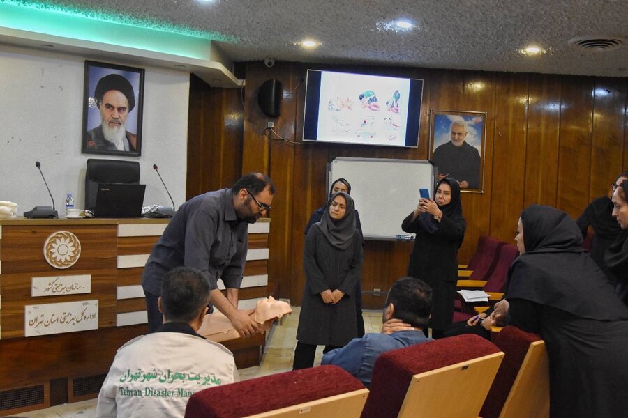 برگزاری کارگاه آموزشی “اولویت‌های اضطراری در بحران” ویژه کارکنان بهزیستی استان تهران*