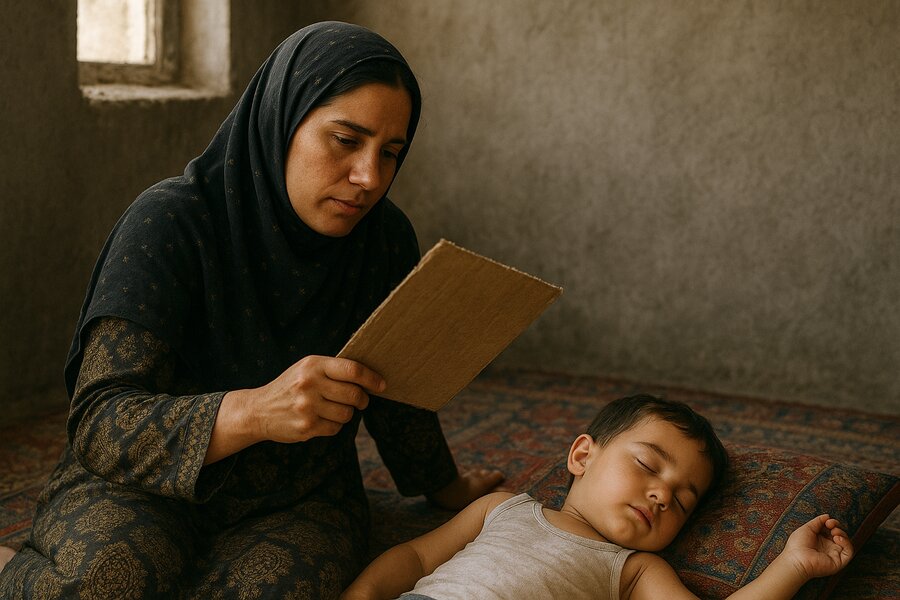 پویش «برای مادر»؛ روایت مهری در گرمای جنوب