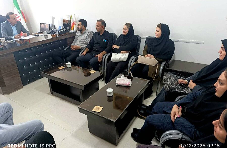 تشکیل جلسه به مناسبت فرا رسیدن هفته بهزیستی در اشنویه