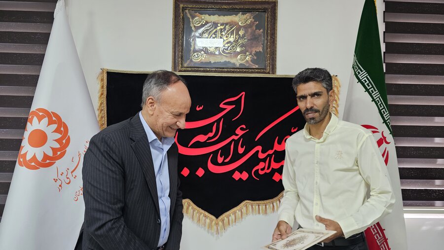 تجلیل از کارکنان حراست بهزیستی استان