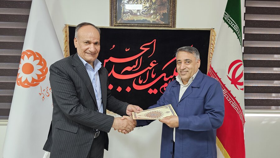 تجلیل از کارکنان حراست بهزیستی استان