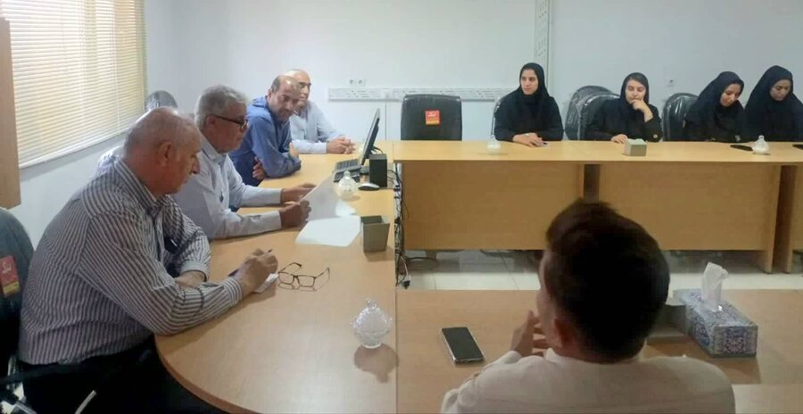 برگزاری جلسه هماهنگی و برنامه‌ریزی هفته بهزیستی در اداره بهزیستی ماکو