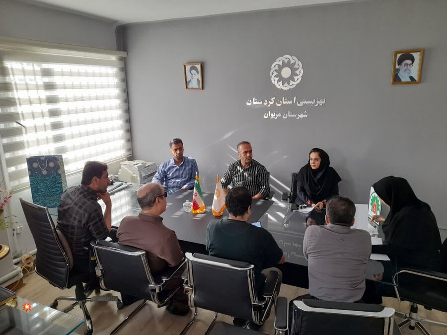 برگزاری جلسه هماهنگی برنامههای هفته بهزیستی در مریوان
