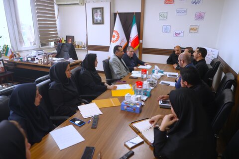 برگزاری نشست مشترک معاونین و مدیران سازمان بهزیستی و مدیر بانکداری تجاری بانک ملی