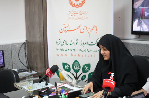 گزارش تصویری | نشست خبری مدیرکل بهزیستی البرز با خبرنگاران و اصحاب رسانه به مناسبت هفته بهزیستی برگزار شد