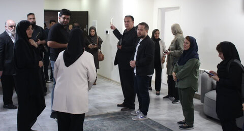 گزارش تصویری | تور خبری و بازدید از نگهداری شبانه روزی سالمندان انوشه ویژه خبرنگاران و اصحاب رسانه البرز برگزار شد