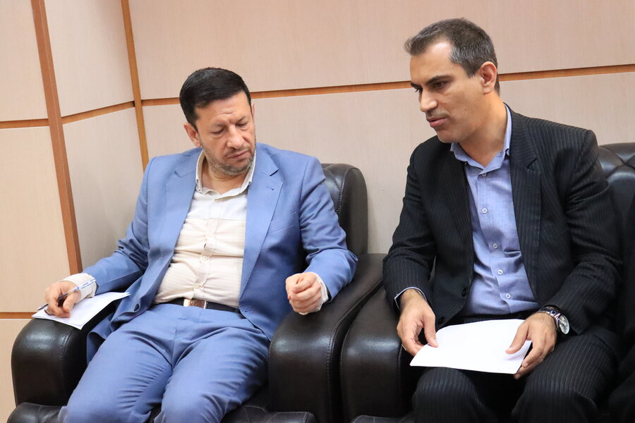 دیدار  مدیران بهزیستی بوشهر با رییس دادگستری بوشهر/تقدیر از خدمات حمایتی و تاکید بر رفع موانع توسعه‌ای با حضور رئیس دادگستری