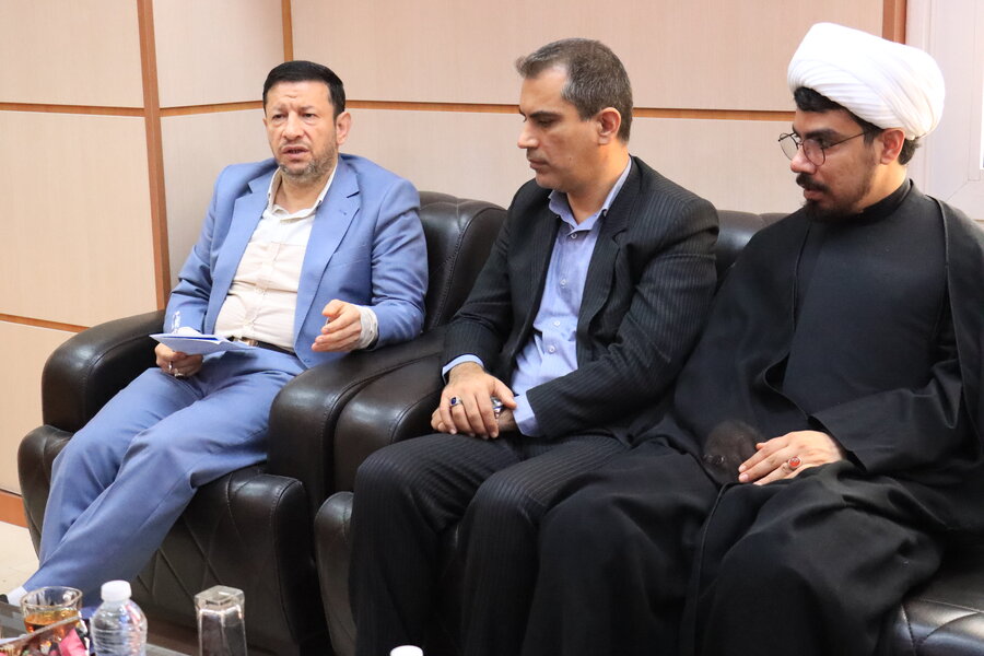 دیدار  مدیران بهزیستی بوشهر با رییس دادگستری بوشهر