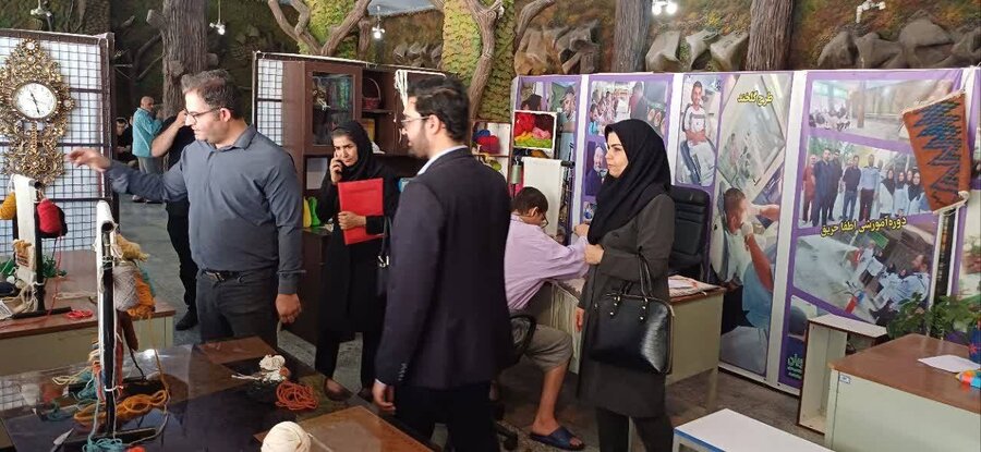 شهریار |  بازدید از مراکز توانبخشی و معلولین ذهنی دختران و پسران