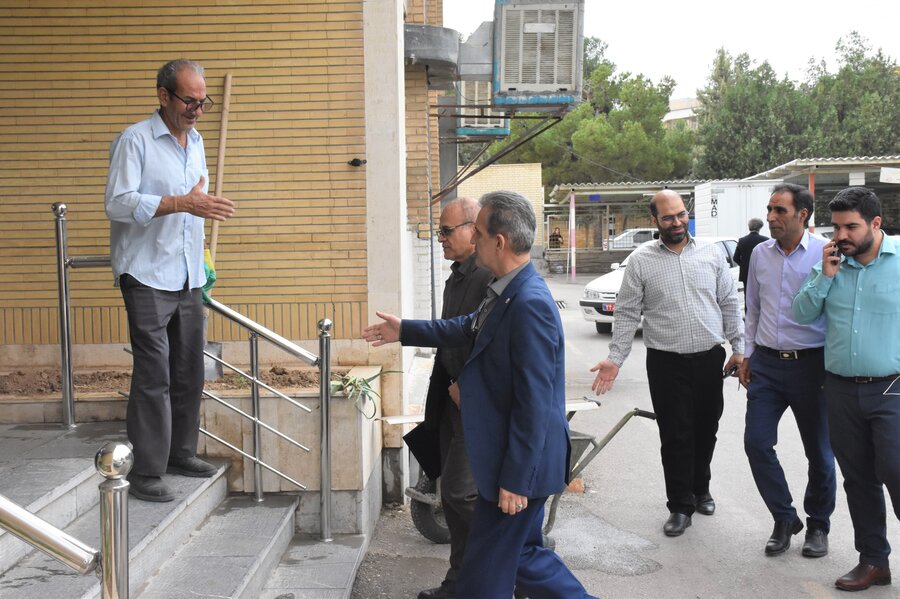 حضور قائم‌مقام بهزیستی کشور در کرمانشاه