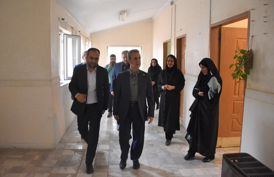 حضور قائم‌مقام بهزیستی کشور در کرمانشاه