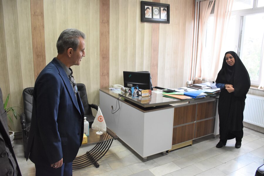حضور قائم‌مقام بهزیستی کشور در کرمانشاه