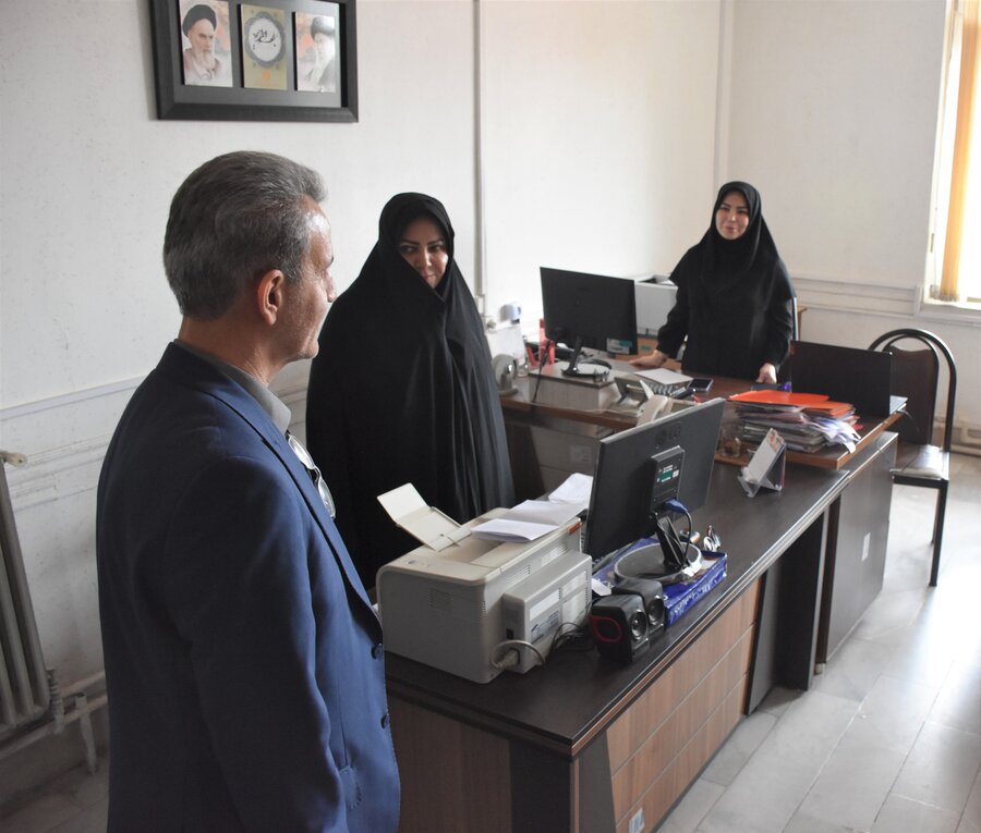 حضور قائم‌مقام بهزیستی کشور در کرمانشاه