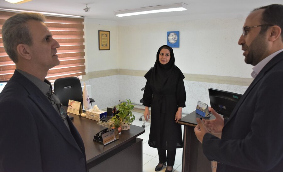 حضور قائم‌مقام بهزیستی کشور در کرمانشاه