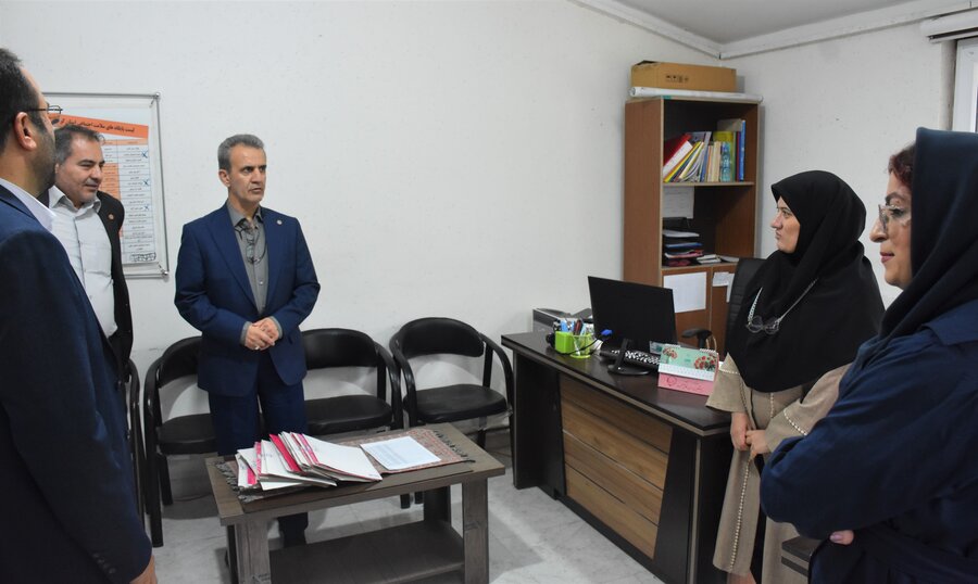 حضور قائم‌مقام بهزیستی کشور در کرمانشاه