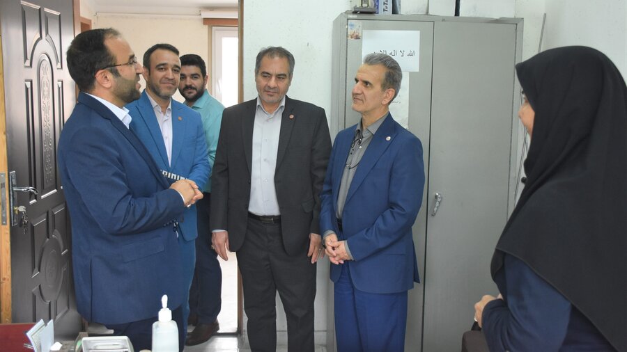 حضور قائم‌مقام بهزیستی کشور در کرمانشاه