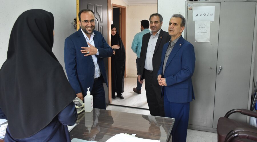حضور قائم‌مقام بهزیستی کشور در کرمانشاه