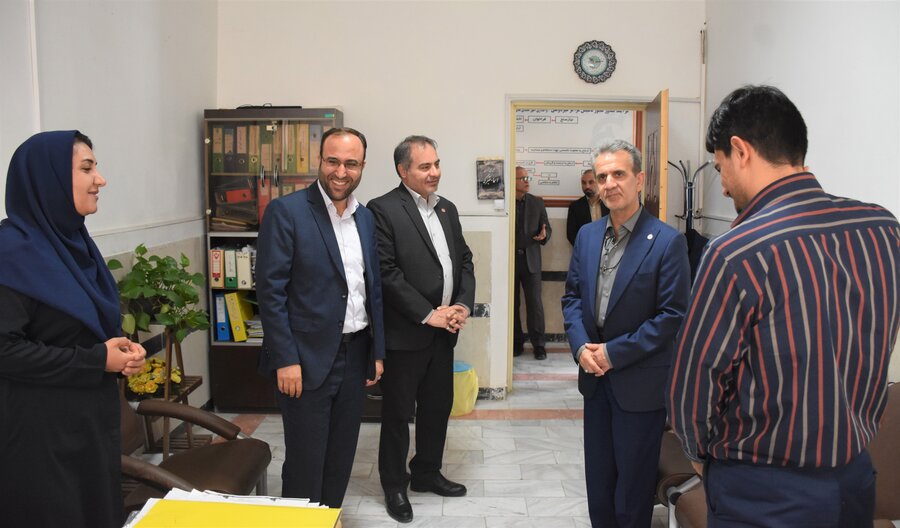 حضور قائم‌مقام بهزیستی کشور در کرمانشاه