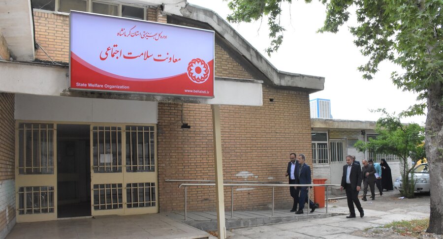 حضور قائم‌مقام بهزیستی کشور در کرمانشاه