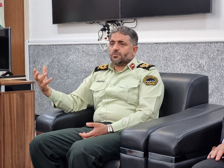 بهزیستی کشور ـ فرمانده انتظامی استان کرمانشاه