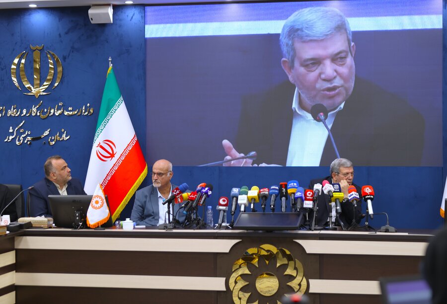 نشست خبری رئیس سازمان بهزیستی کشور با اصحاب رسانه