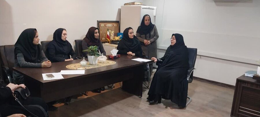 بازدید کارشناسان اجتماعی استانداری البرز از مرکز شبه‌خانواده حضرت فاطمه (س)