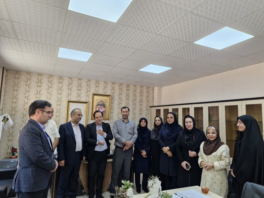 نشست خبری مدیر بهزیستی شهرستان کرج با اصحاب رسانه برگزار شد