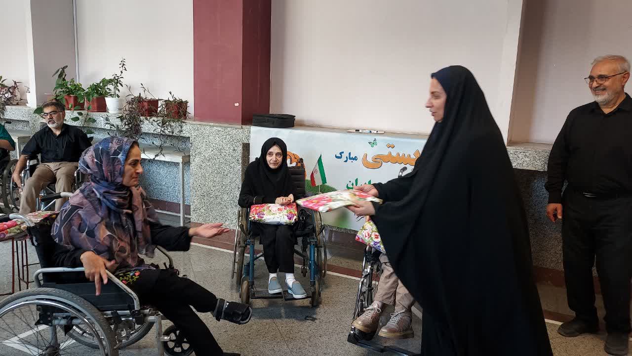 برگزاری مسابقه بوچیا ویژه معلولان جسمی حرکتی شدید در مرکز رعد فاطمیه